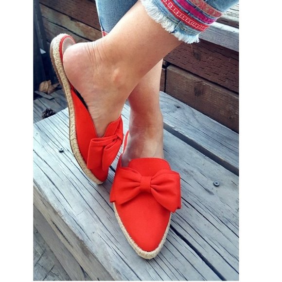 CCOCCI Shoes - Slides with bow detail